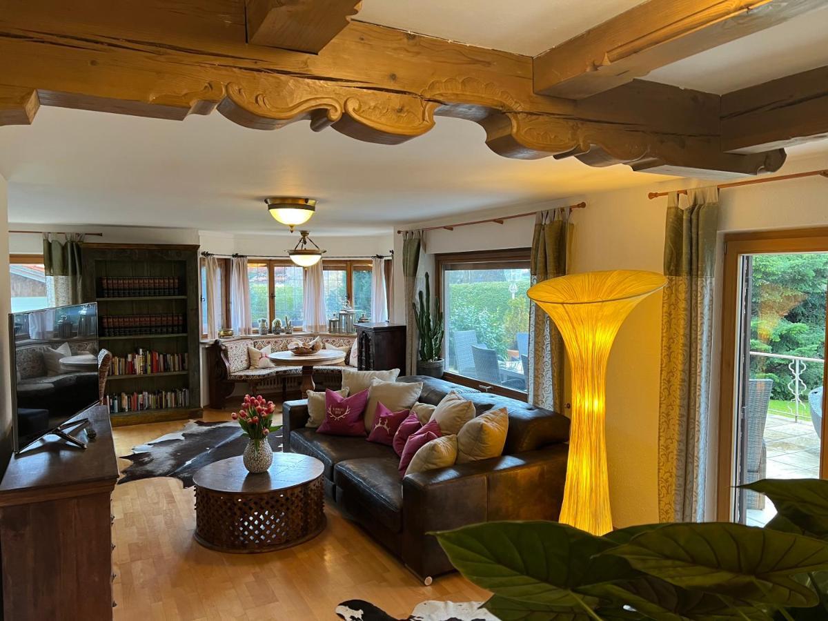 Alpen Suite Tegernsee - Grosse Sonnenterasse Und Idyllischer Garten Bad Wiessee Dış mekan fotoğraf